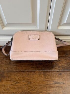 Kate Spade Pink Leather Crossbody Bag